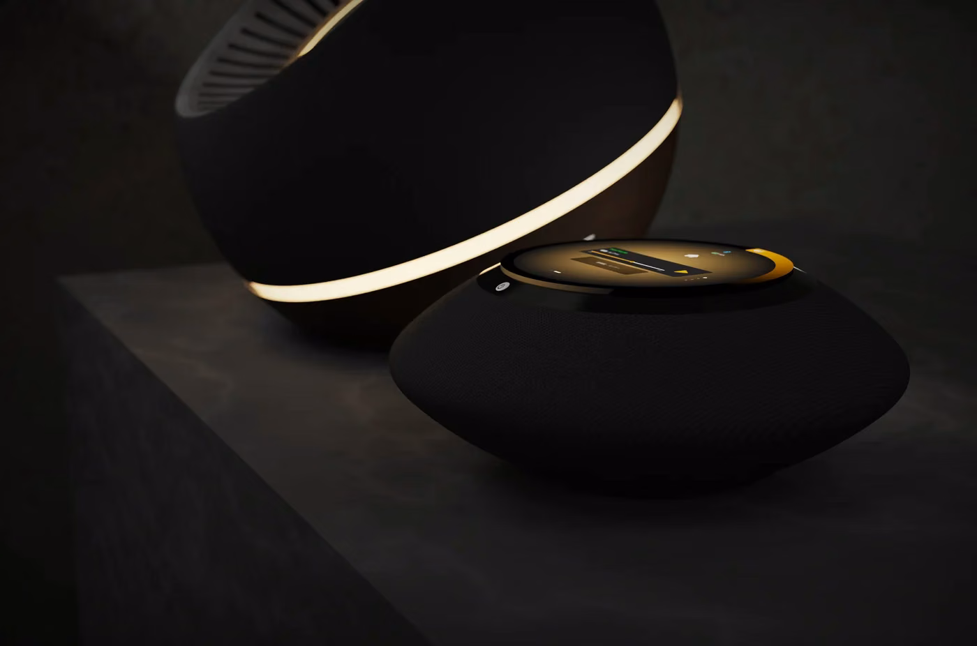 Speaker concept, side light